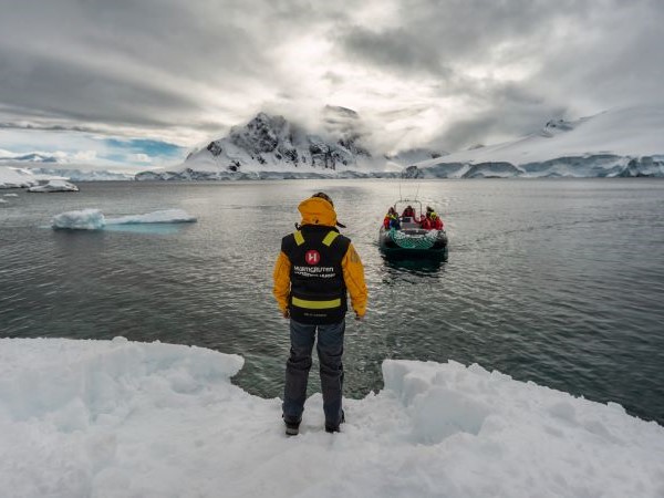 Anlandung Orne Harbour Antarctica