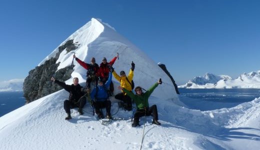 Schneeschuhwanderung Antarktis