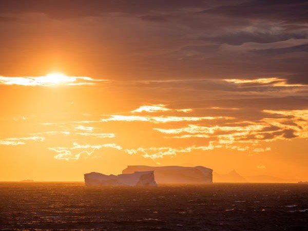 Sunset Antarctica